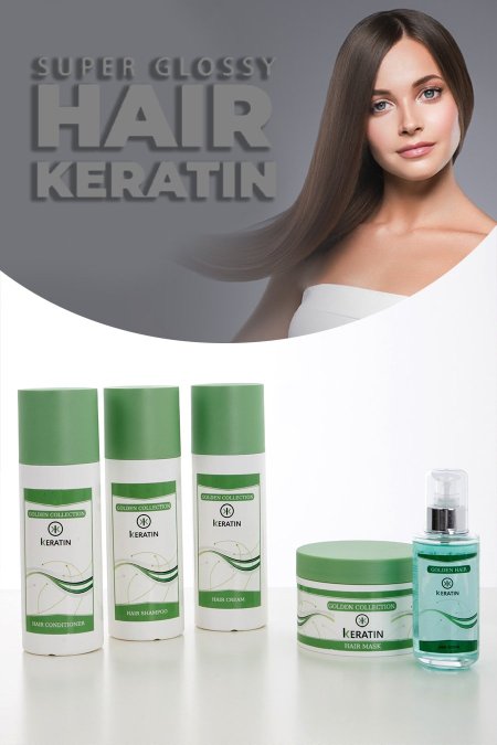 علاج الشعر -  Keratin Treatment / باكيج كامل ٥ قطع